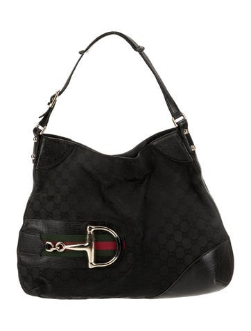 Gucci Hobos GG Canvas Larger Hasler Hobo Large