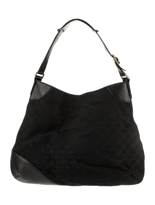 Gucci GG Canvas GG Canvas Larger Hasler Hobo Large