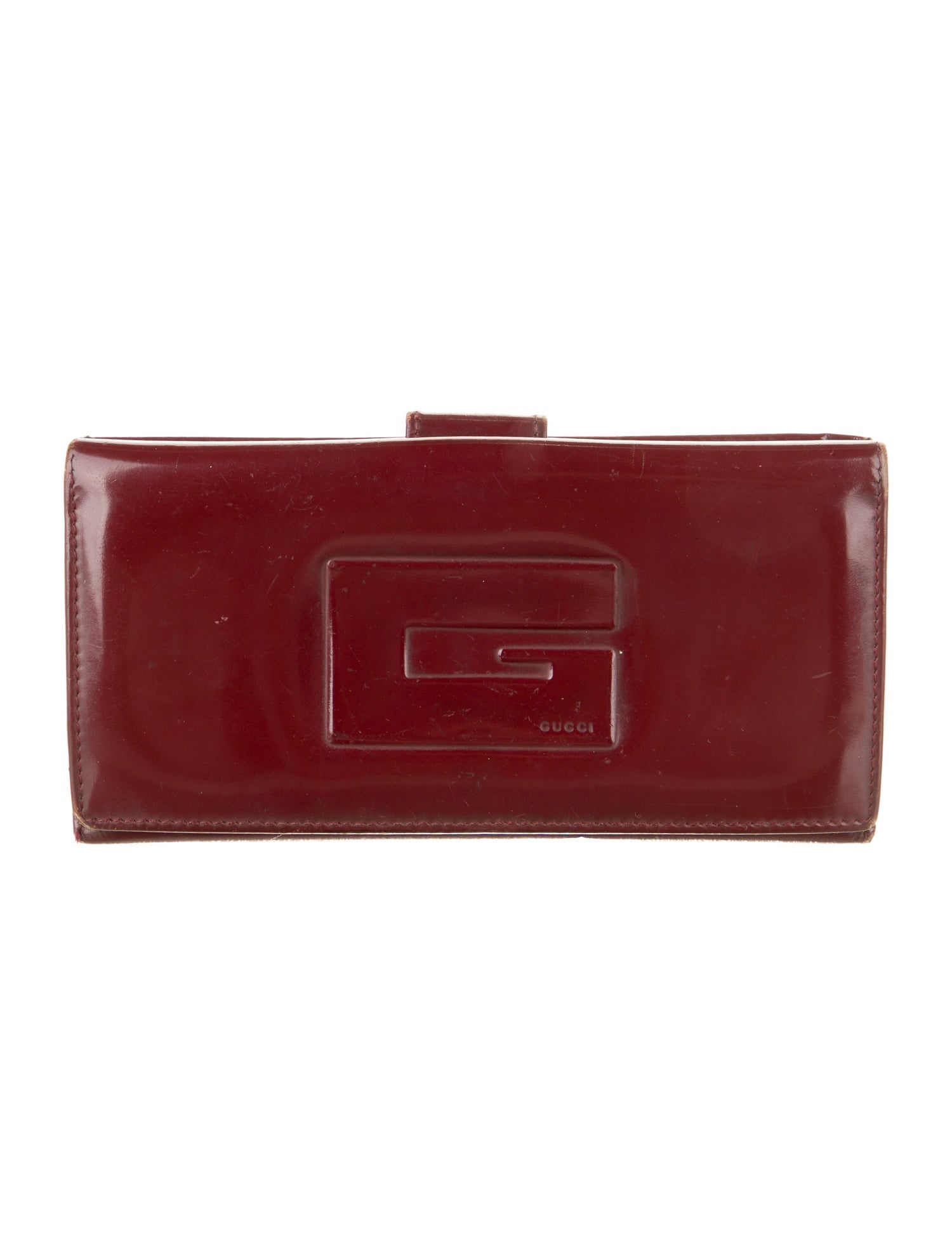 Gucci Vintage Signature Logo Continental Wallet
