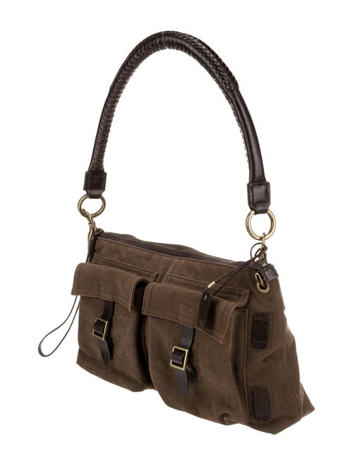 Gucci Canvas Shoulder Bag