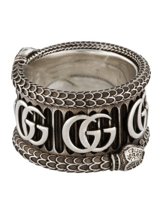 Gucci Double G Snake Ring