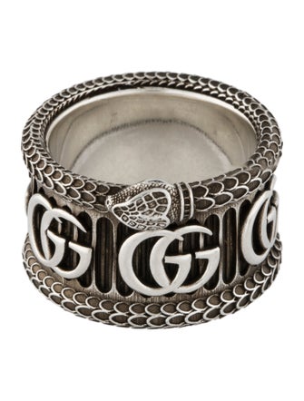 Gucci Double G Snake Ring