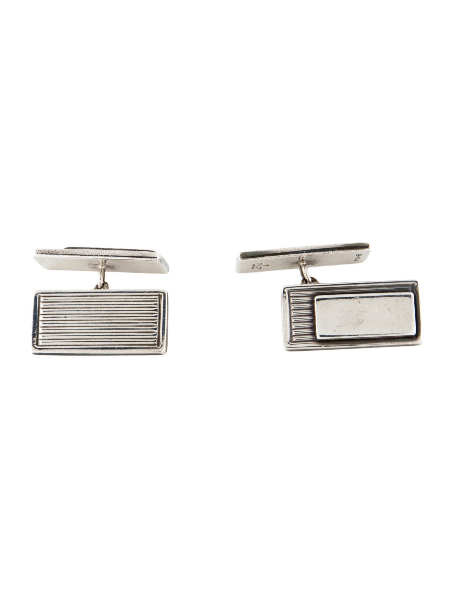 Gucci Vintage Rectangular Cufflinks