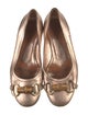 Gucci 1955 Horsebit Accent Leather Ballet Flats