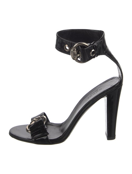 Gucci Patent Leather Sandals
