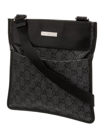 Gucci GG Denim Crossbody Bag