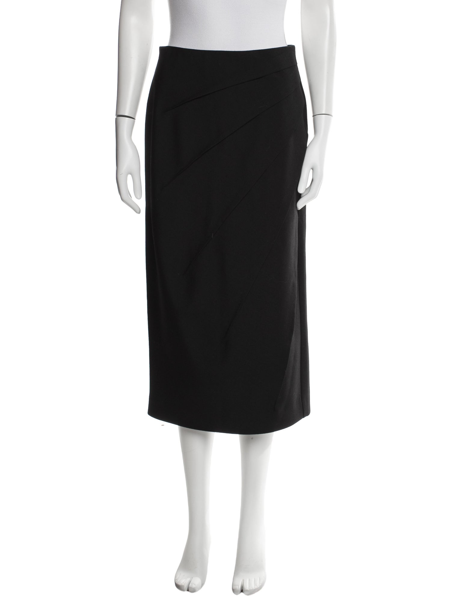 Gucci Wool Midi Length Skirt