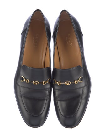 Gucci Interlocking G Horsebit Leather Loafers