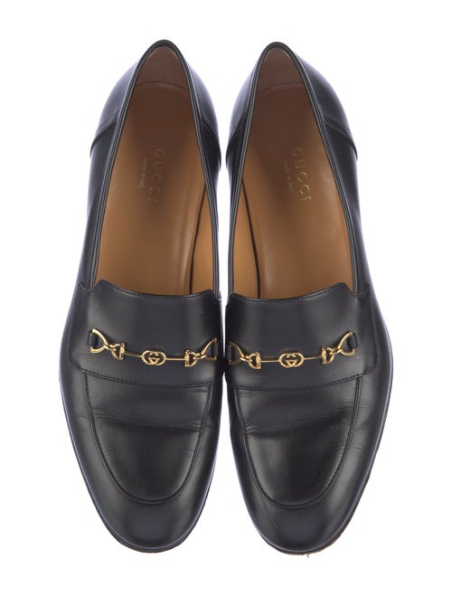 Gucci Interlocking G Horsebit Leather Loafers