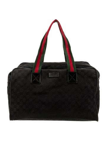 Gucci Luggage and Travel GG Canvas Weekender Bag