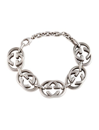 Gucci Interlocking GG Britt Link Bracelet