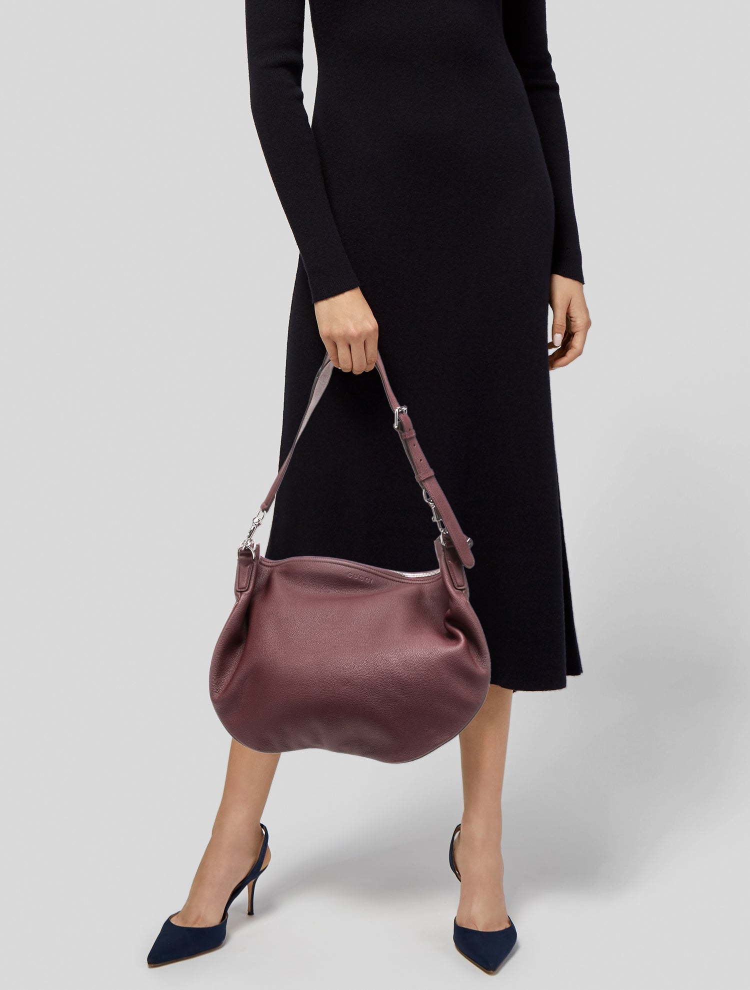 Gucci Leather B Bag Large 2024