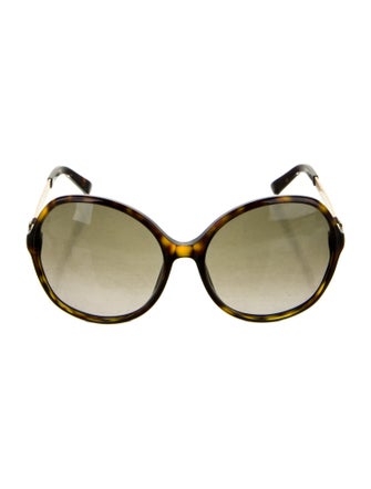 Gucci Bee Accent Oversize Sunglasses