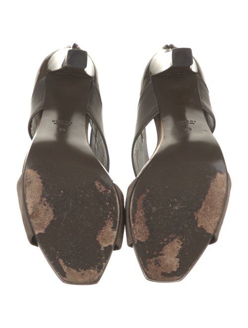 Gucci Patent Leather Sandals