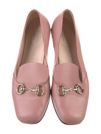 Gucci Horsebit Accent Leather Loafers