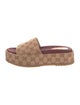 Gucci GG Canvas Canvas Slides
