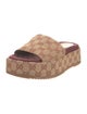 Gucci GG Canvas Canvas Slides