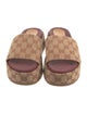Gucci GG Canvas Canvas Slides