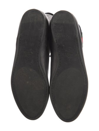 Gucci Web Accent Leather Riding Boots