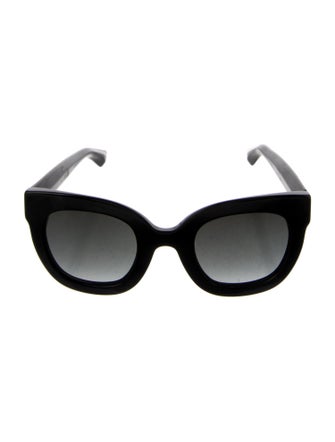 Gucci Interlocking G Logo Oversize Sunglasses