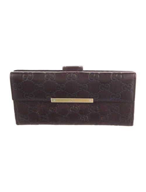 Gucci GG Signature Leather Continental Wallet