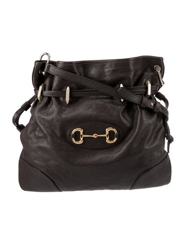 Gucci Shoulder Bags Leather Horsebit 1955