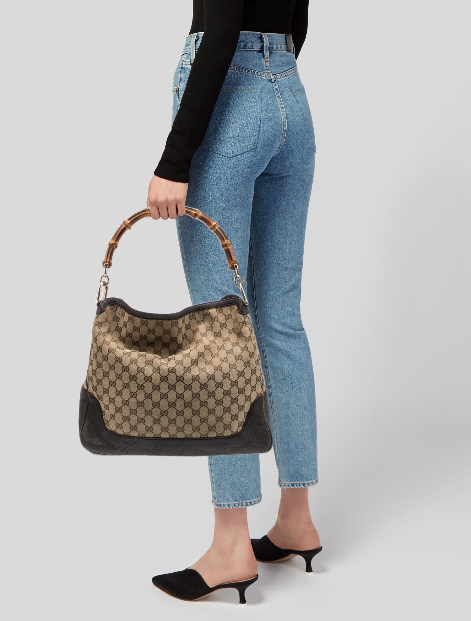 Gucci GG Canvas Hobo