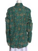 Gucci Floral Print Long Sleeve Shirt