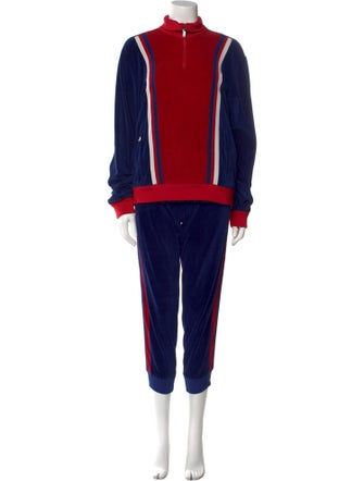 Gucci 2019 Sylvie Web Accent Pajama Set