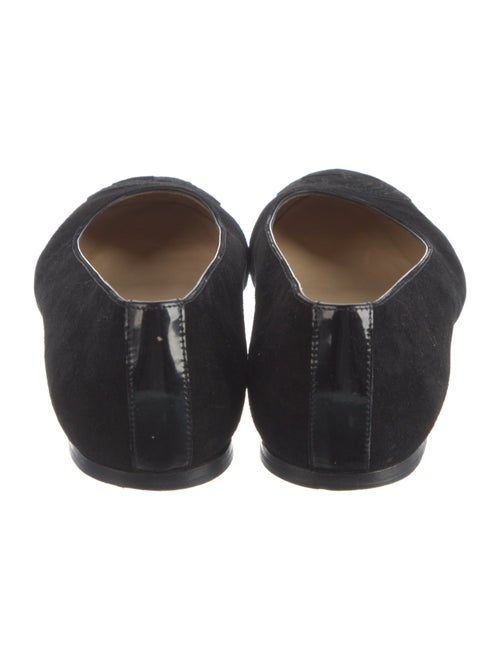 Gucci Interlocking G Logo Suede Flats