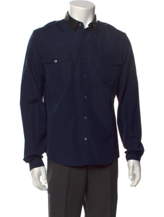 Gucci Bee Accent Long Sleeve Shirt