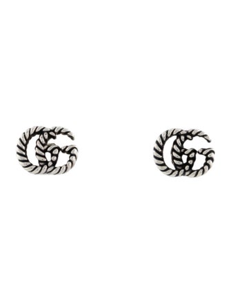 Gucci Marmot Double G Stud Earrings