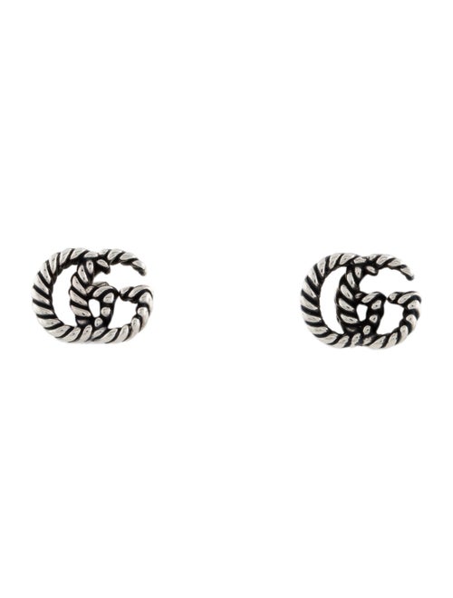 Gucci Marmot Double G Stud Earrings
