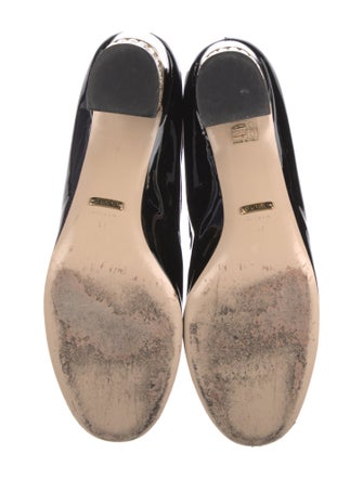 Gucci Patent Leather Floral Print Sock Boots