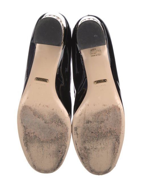 Gucci Patent Leather Floral Print Sock Boots