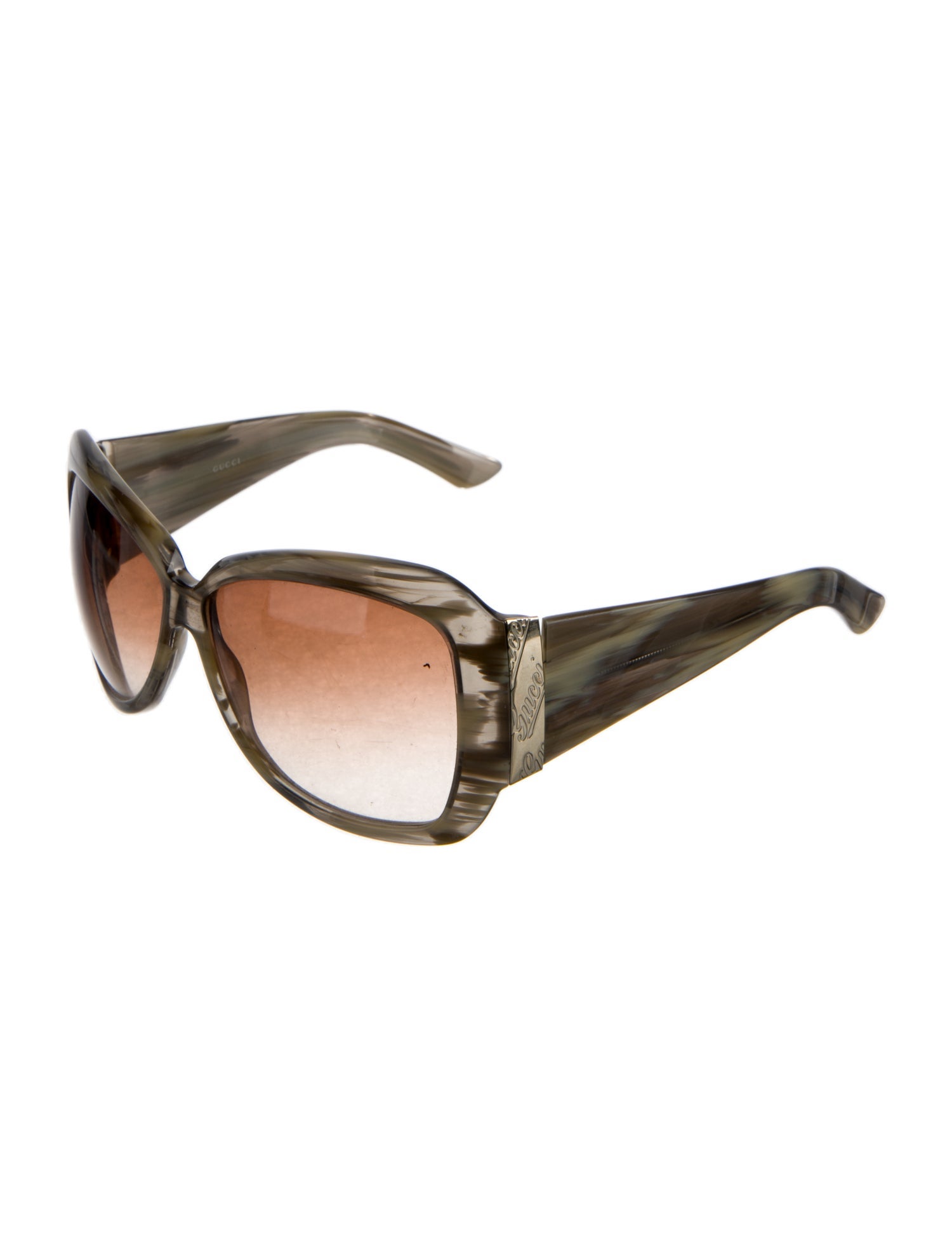 Gucci Oversize Gradient Sunglasses