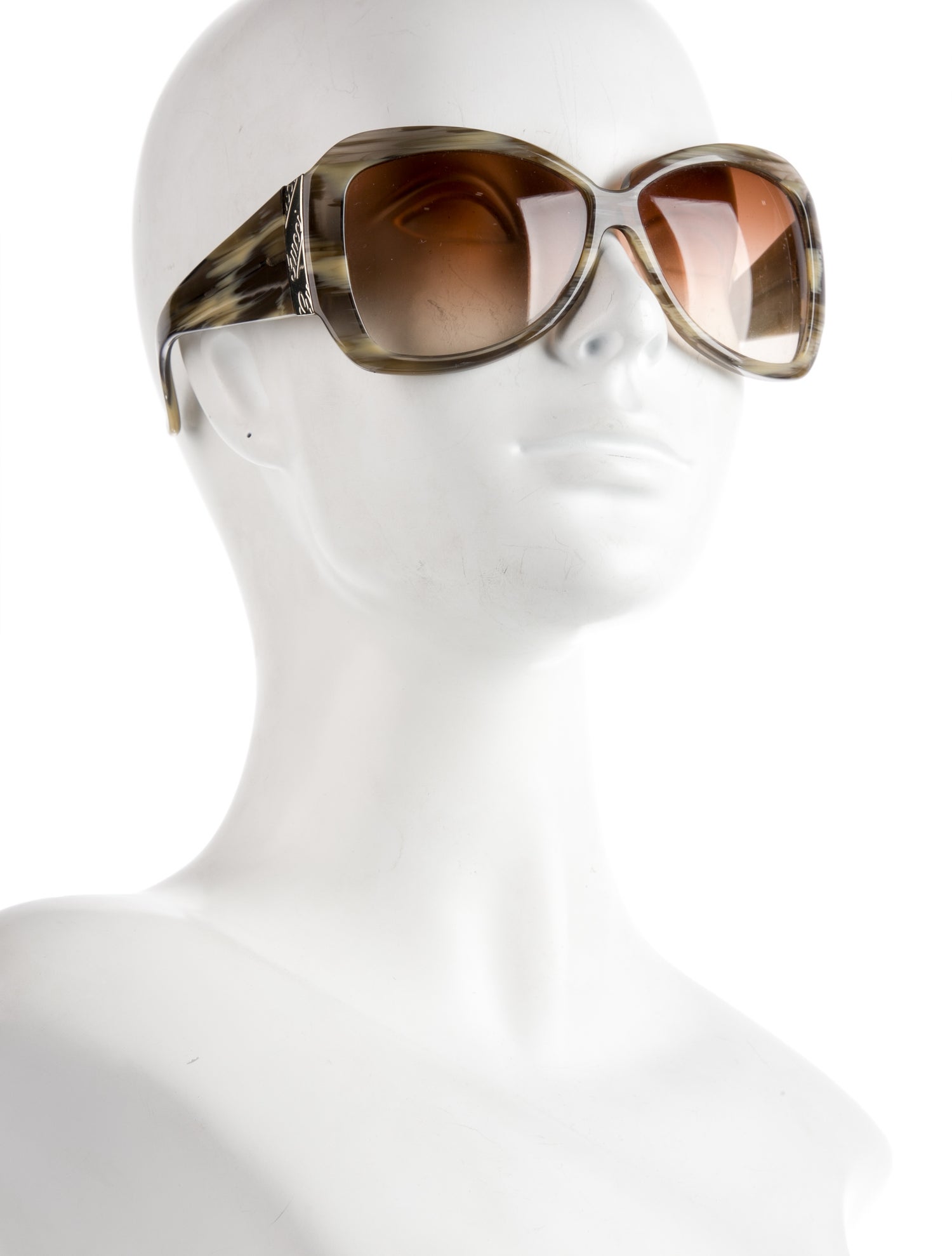 Gucci Oversize Gradient Sunglasses