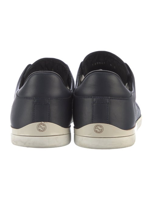 Gucci Interlocking G Logo Leather Sneakers