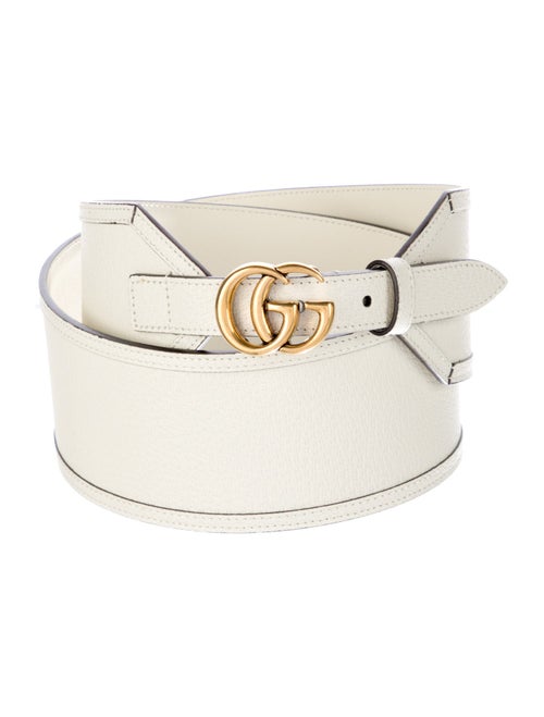 Gucci Double G Logo Wide Waist Belt