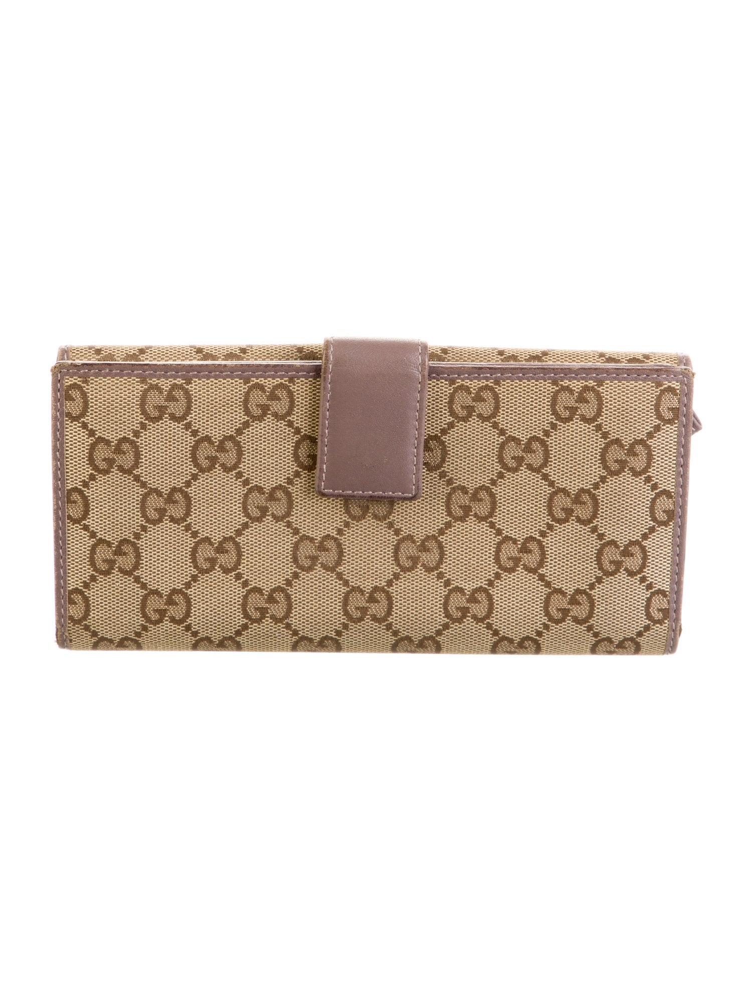 Gucci GG Canvas Canvas Continental Wallet