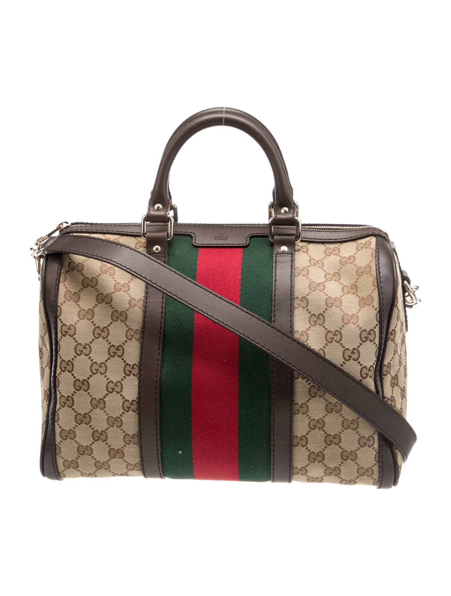 Gucci Canvas Boston
