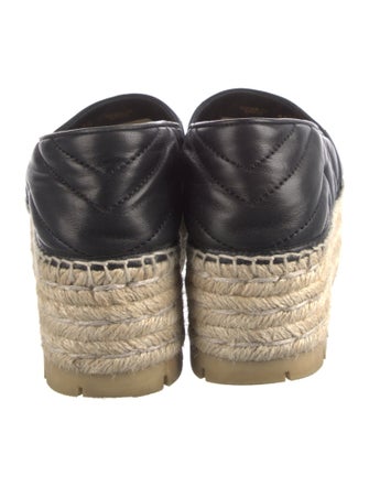 Gucci Double G Logo Leather Mules