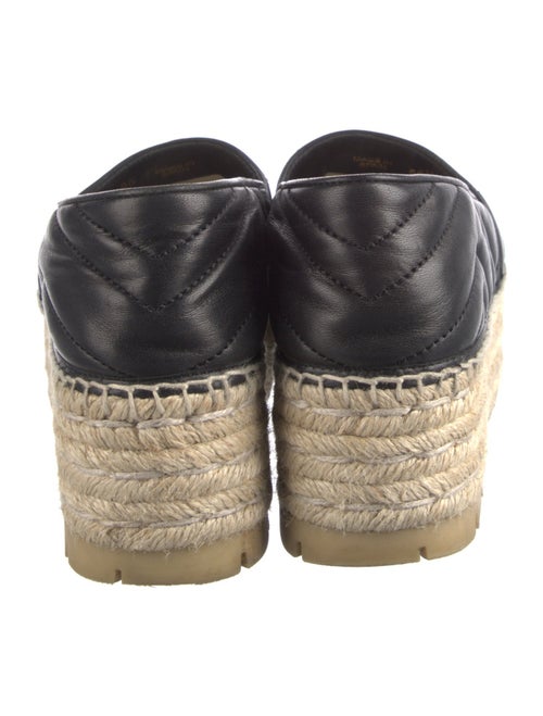 Gucci Double G Logo Leather Mules