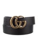 Gucci Double G Logo Leather Belt Kit