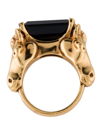Gucci Horse Head Cocktail Ring