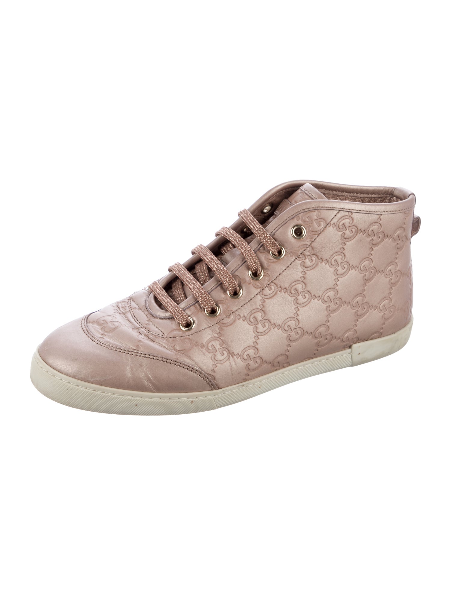 Gucci GG Signature Leather Sneakers