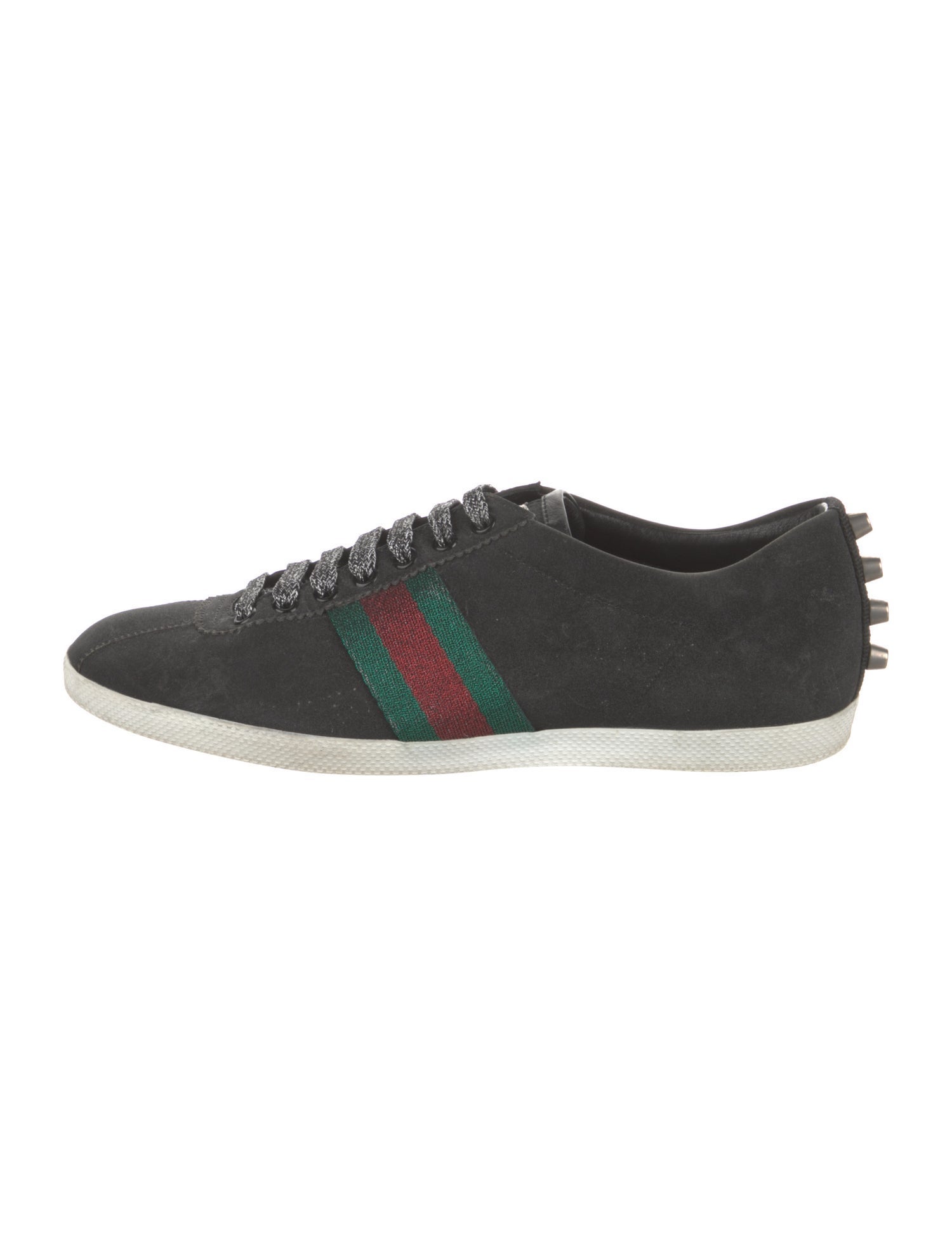 Gucci Web Accent Glitter Sneakers