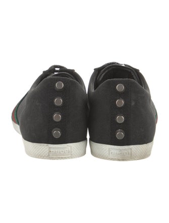 Gucci Web Accent Glitter Sneakers