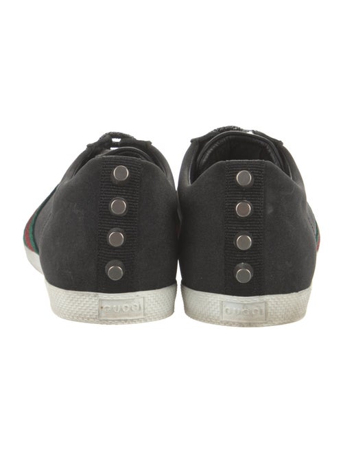 Gucci Web Accent Glitter Sneakers