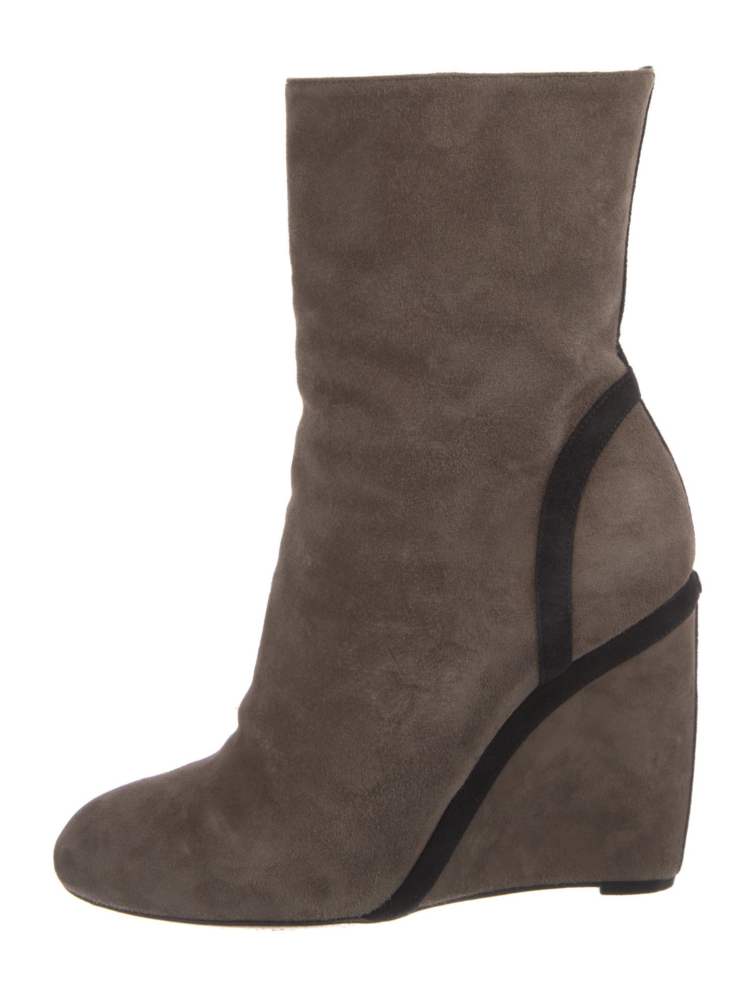 Gucci Interlocking G Logo Suede Boots